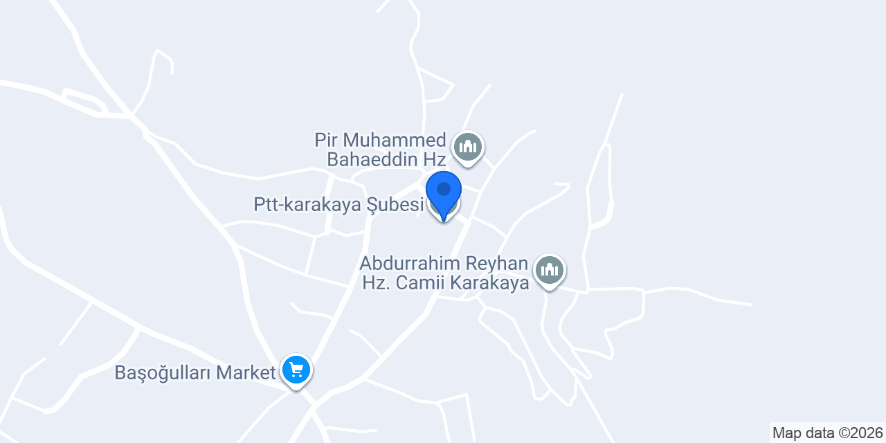 Ptt-karakaya Şubesi konumu