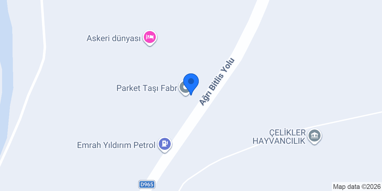 Karataş Parke İmalat konumu