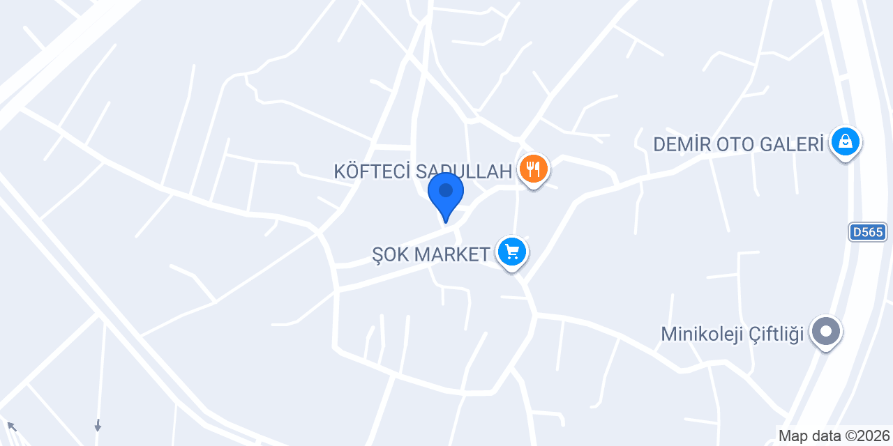 Y&D Yapı Market İnşaat konumu