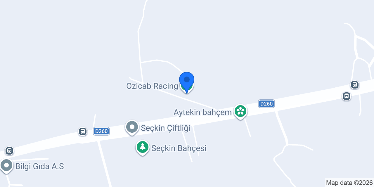 Ozicab Racing konumu
