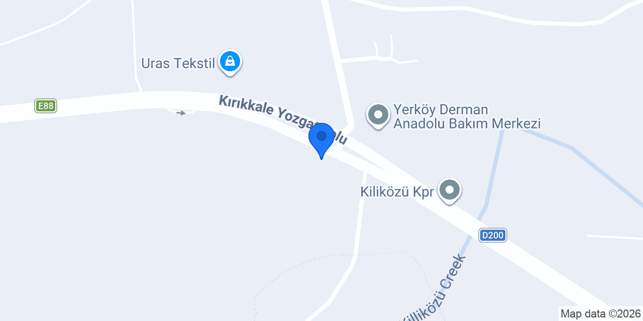 Emrebaş Kum Ocağı konumu