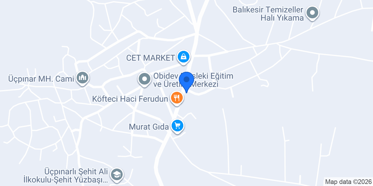 Üçpınar Ekmek Fırını konumu
