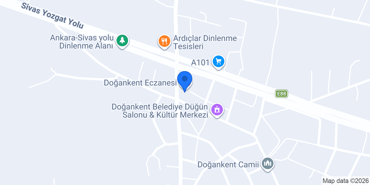Doğankent Eczanesi konumu