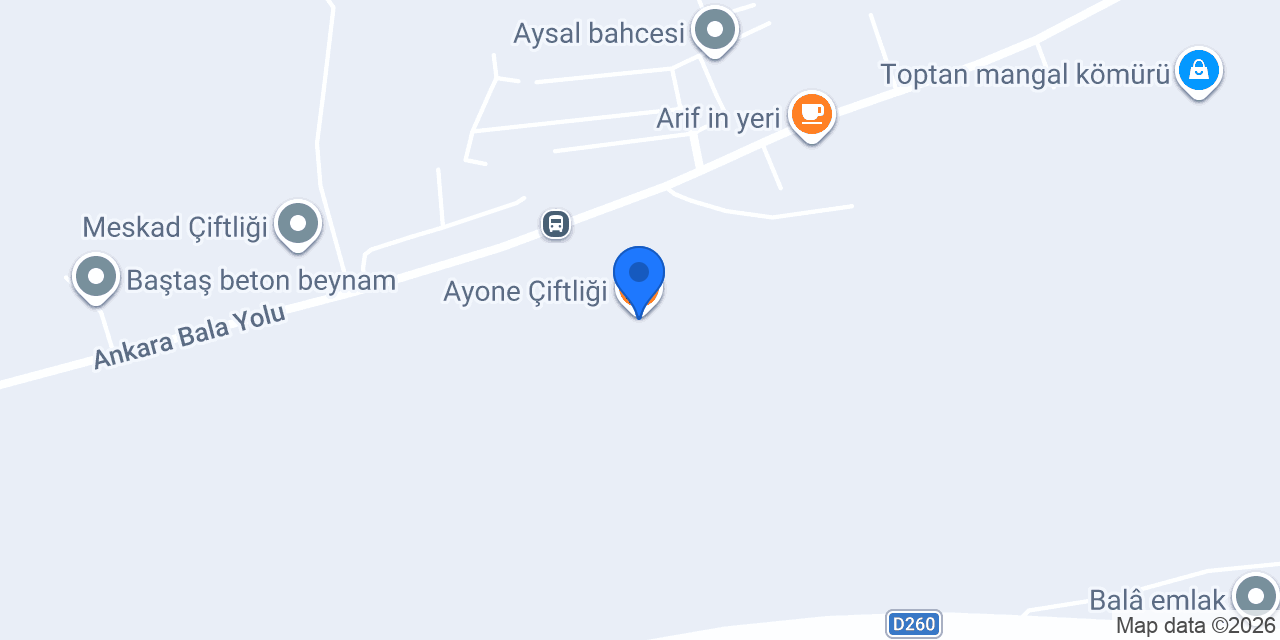 Ayone Çiftliği konumu