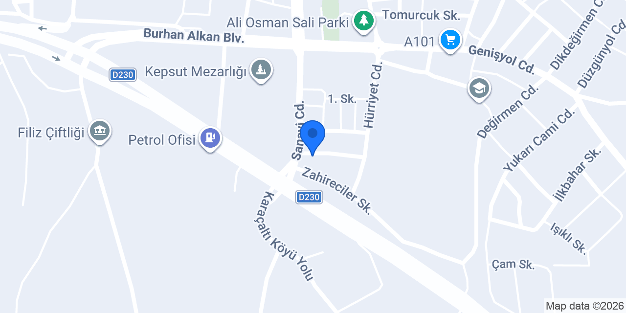 Kaplan oto kurtarma konumu