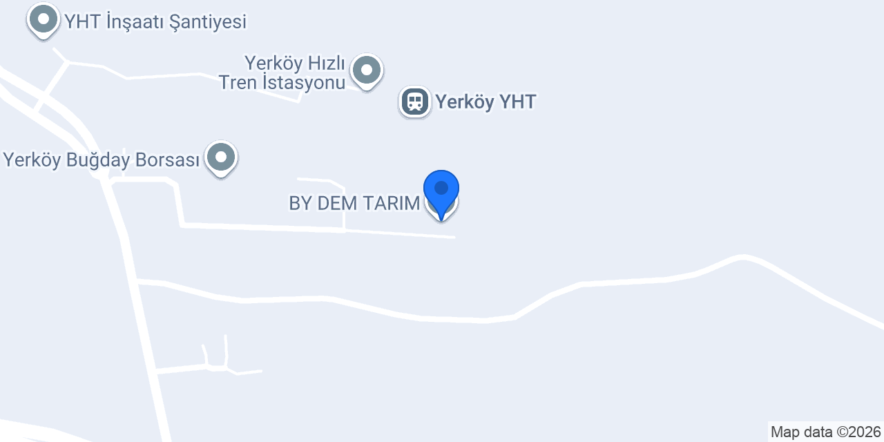 BY DEM TARIM konumu