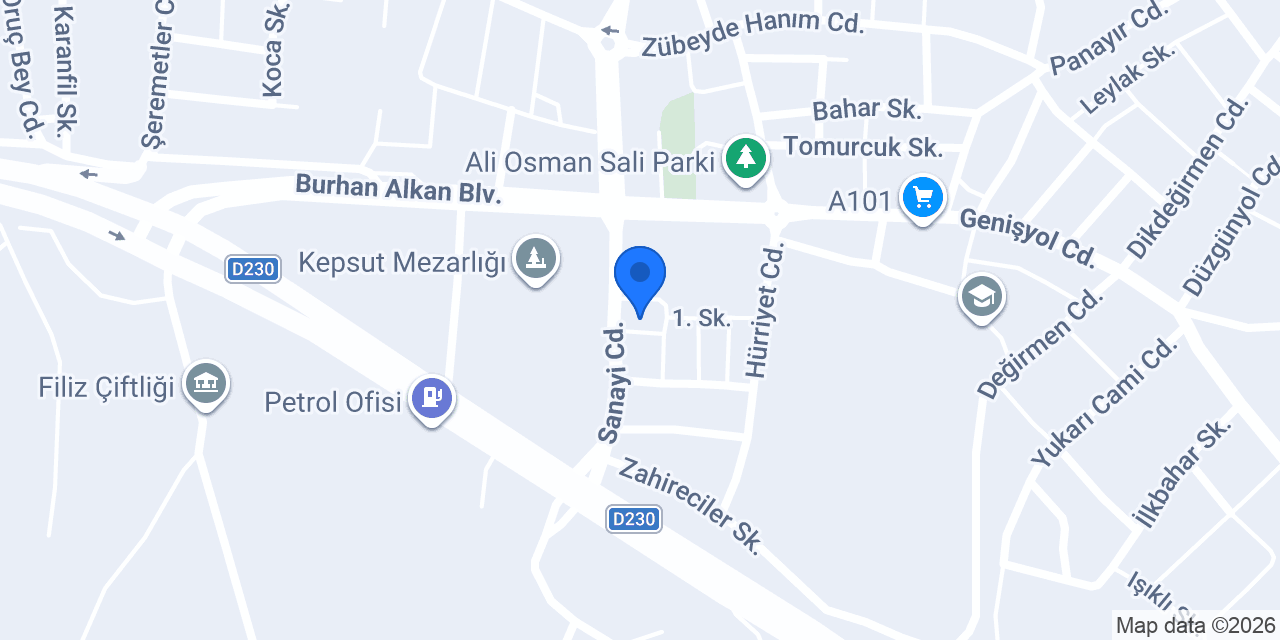 EMSA PEN &SADIK AVCI konumu
