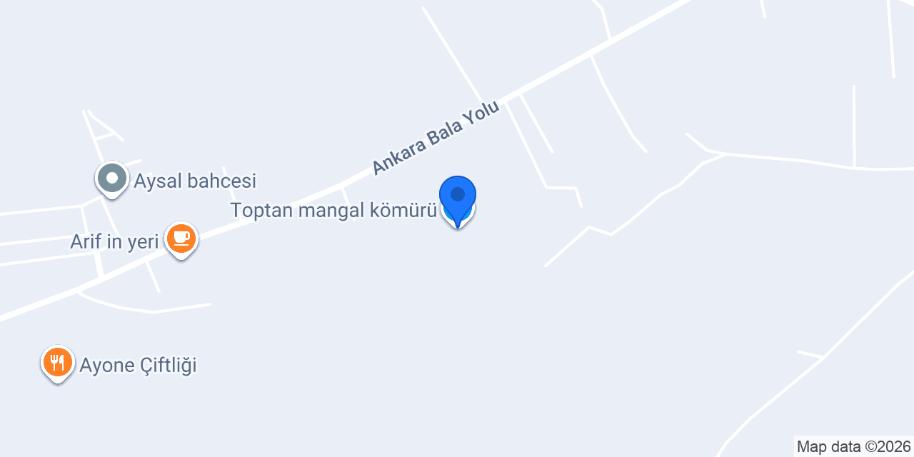Toptan mangal kömürü konumu