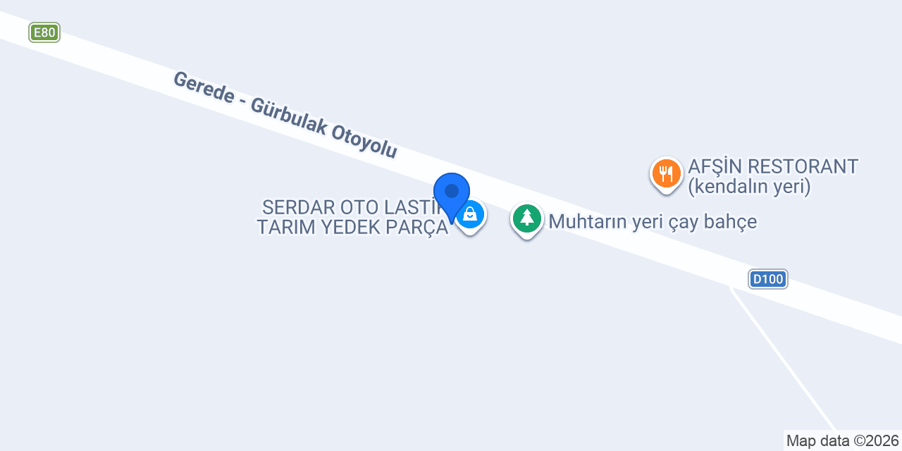 En yakın lastikçi konumu