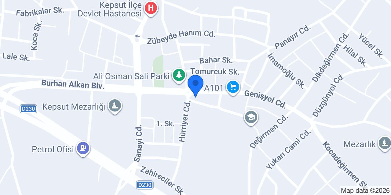 Kantar Mermer konumu