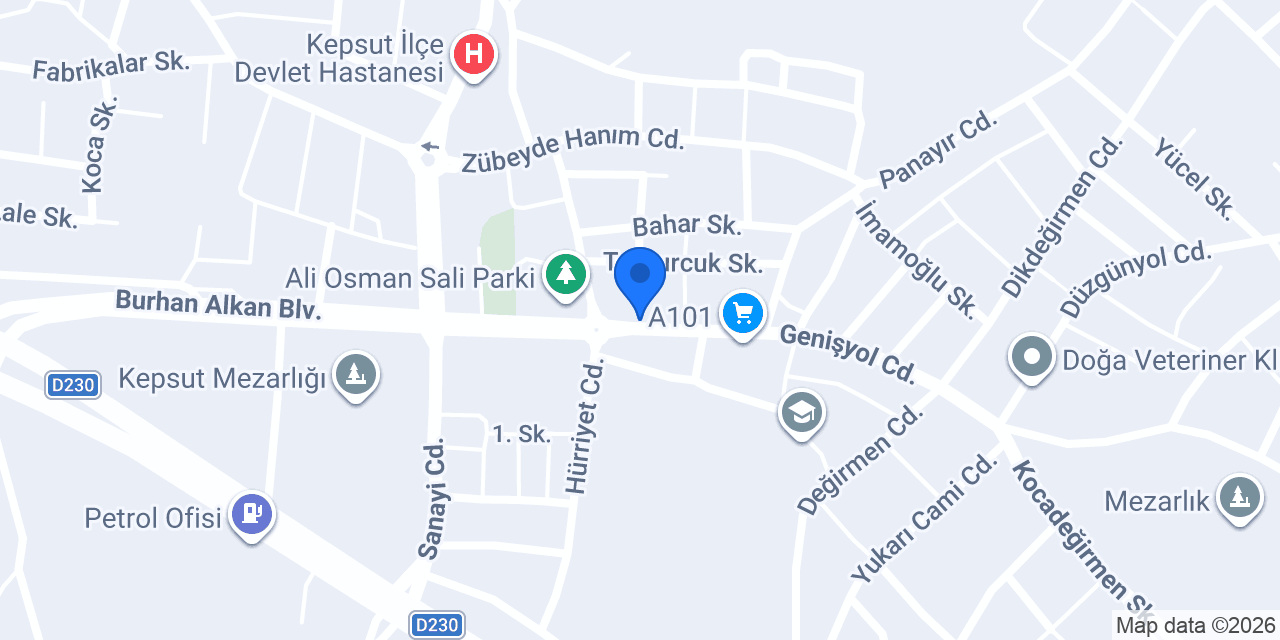 AKOĞLAN TİCARET konumu