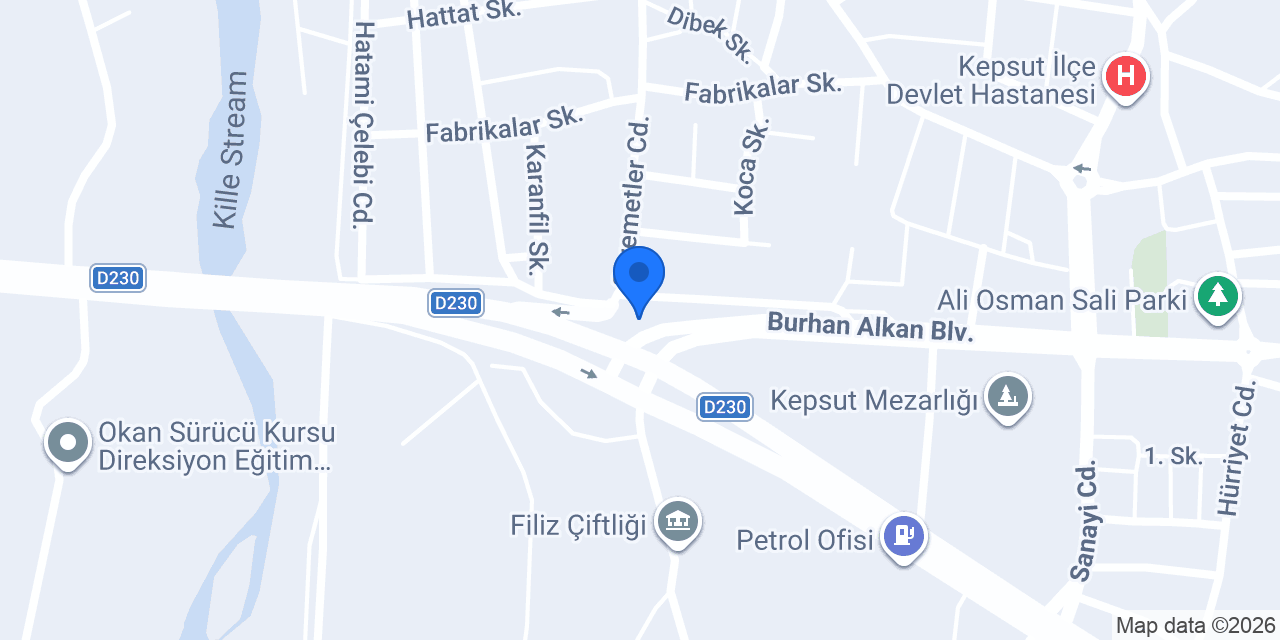 Kepsut Et Lokantası konumu