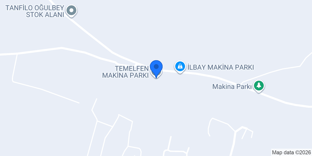 TEMELFEN MAKİNA PARKI konumu