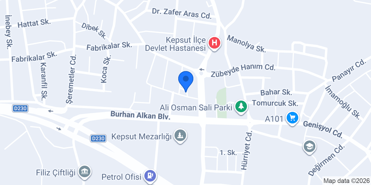 KEPSUT MOTORLU TAŞIYICILAR KOOPERATİFİ konumu