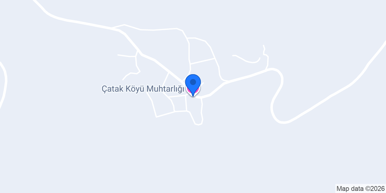 Çatak Köyü Muhtarlığı konumu
