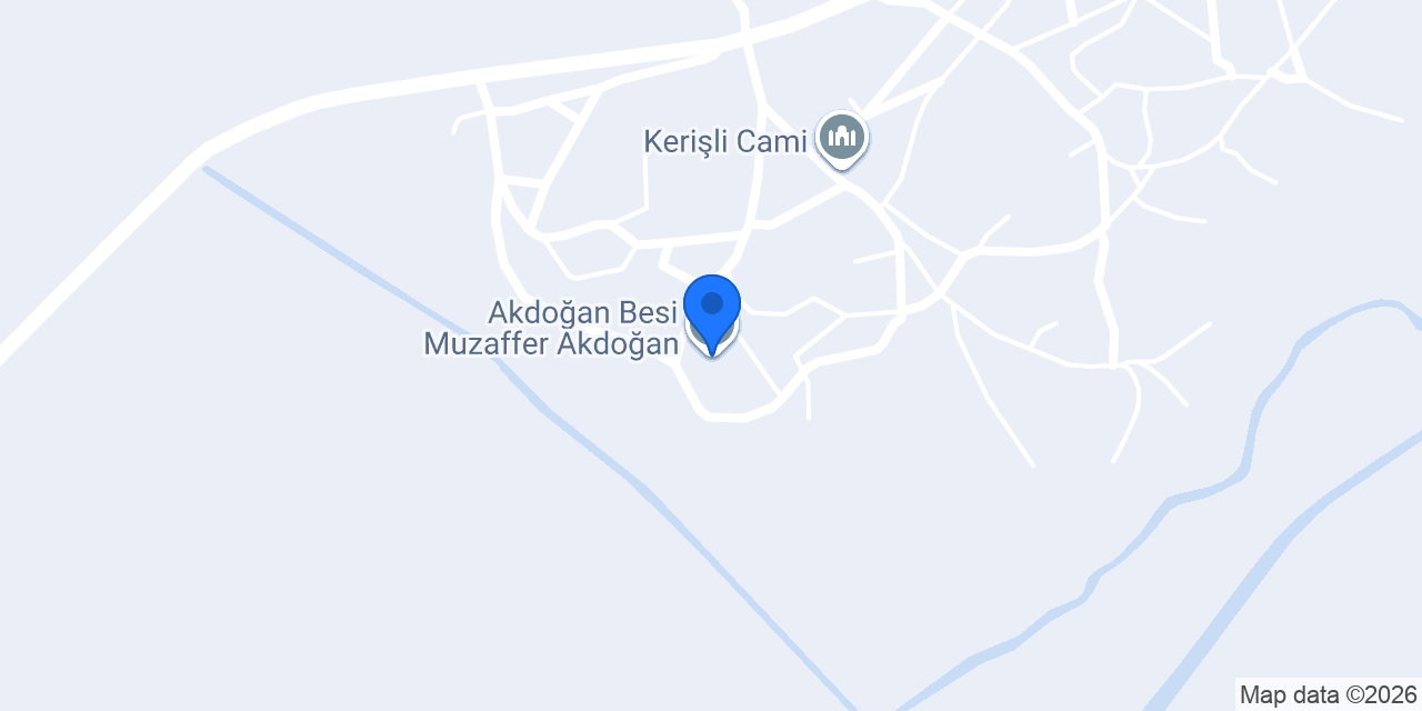 Akdoğan Besi Muzaffer Akdoğan konumu