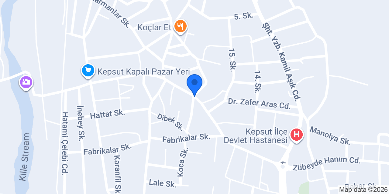 Kepsut Çok Programlı Anadolu Lisesi konumu