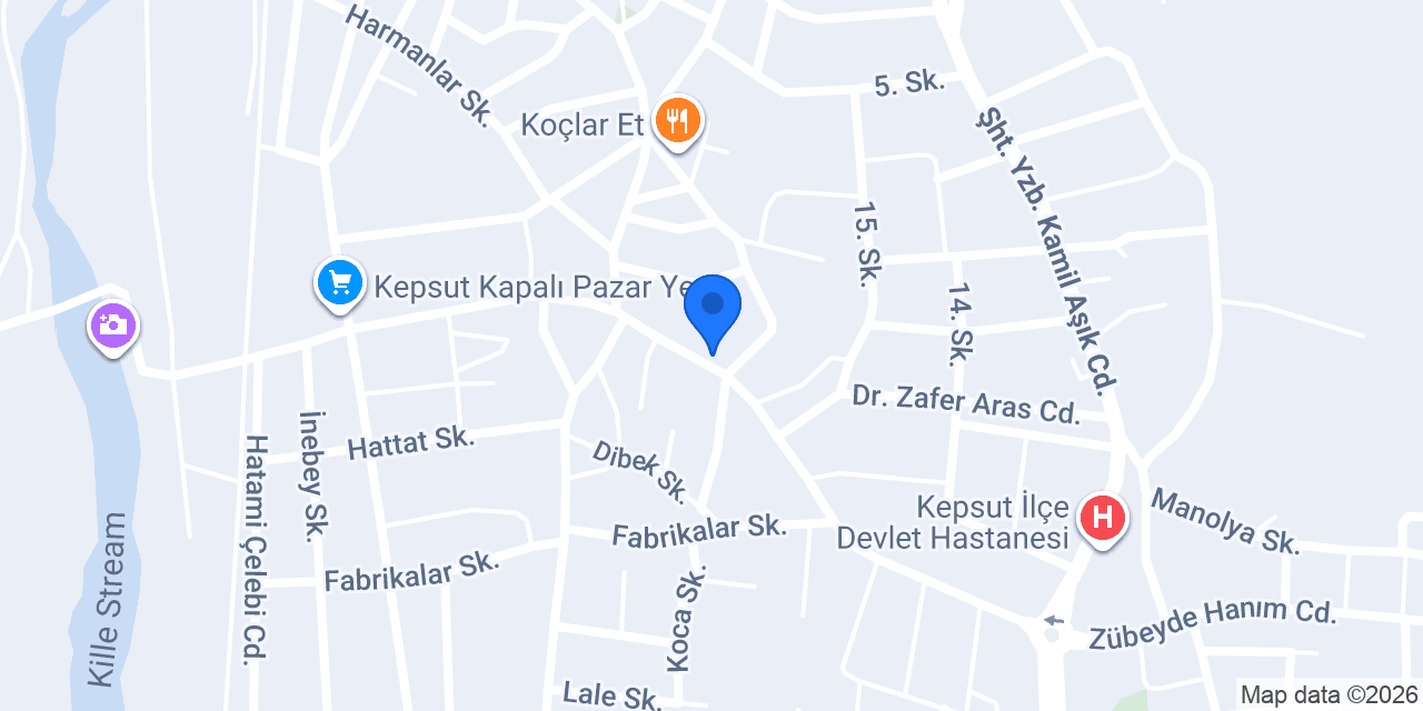 Abay Kuyumculuk konumu