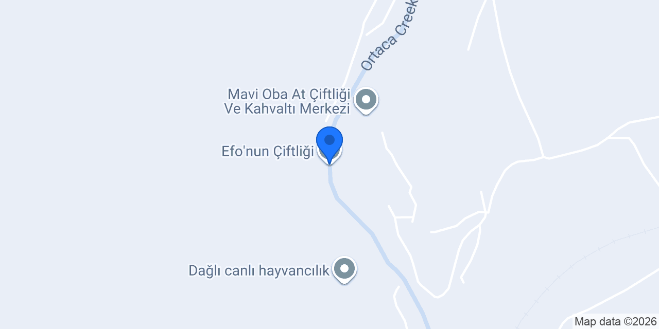 Efo'nun Çiftliği konumu