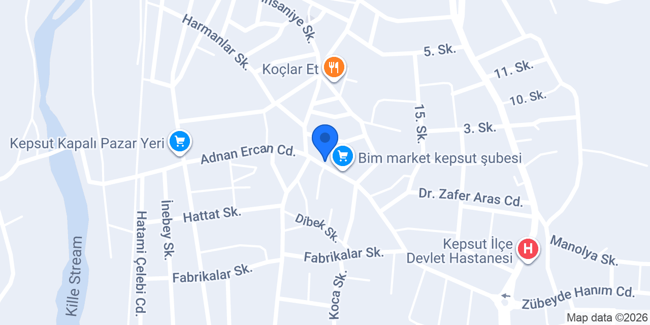 Bayındırlı Ticaret konumu