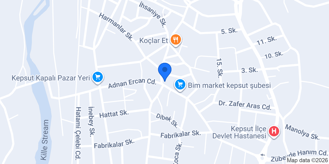 İsaalan İlköğretim Okulu konumu