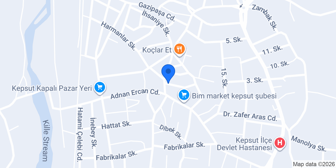 osman veteriner kliniği konumu