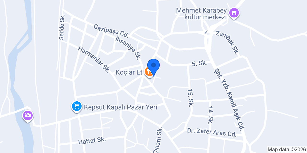 Köfteci Hakkı konumu