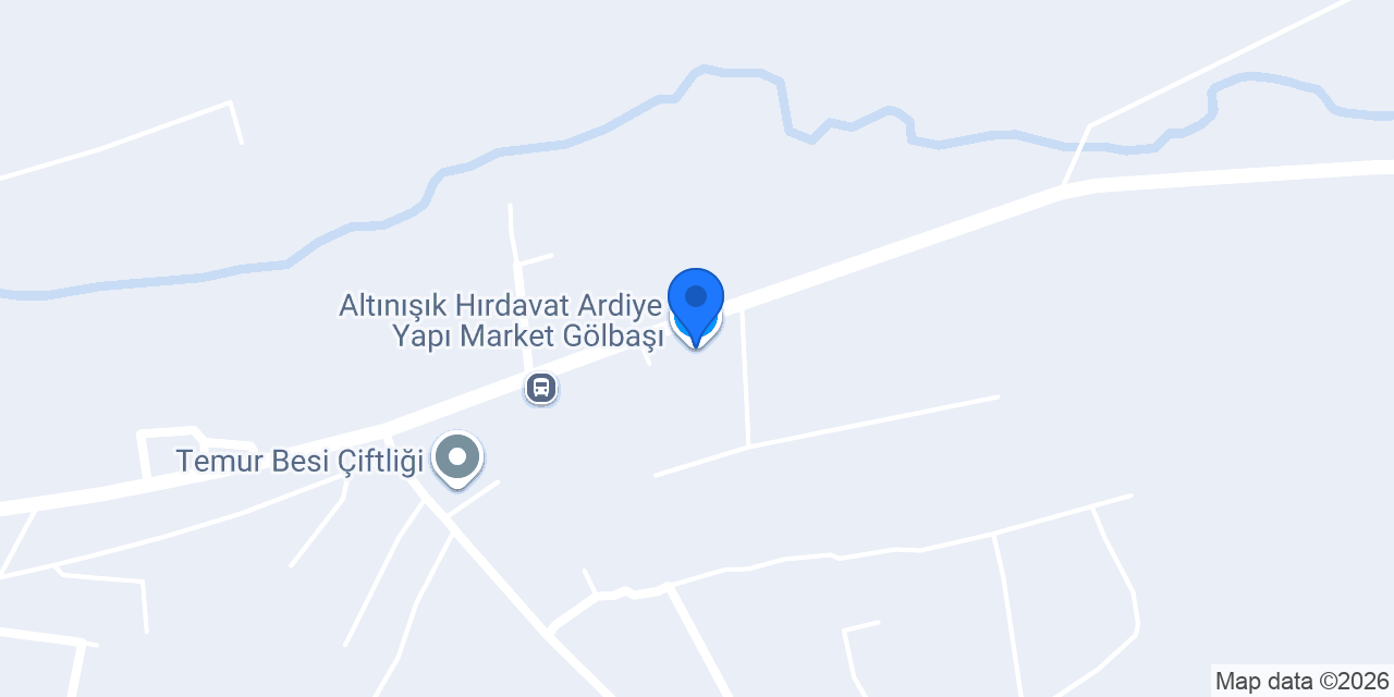 Altınışık Hırdavat Ardiye Yapı Market Gölbaşı konumu
