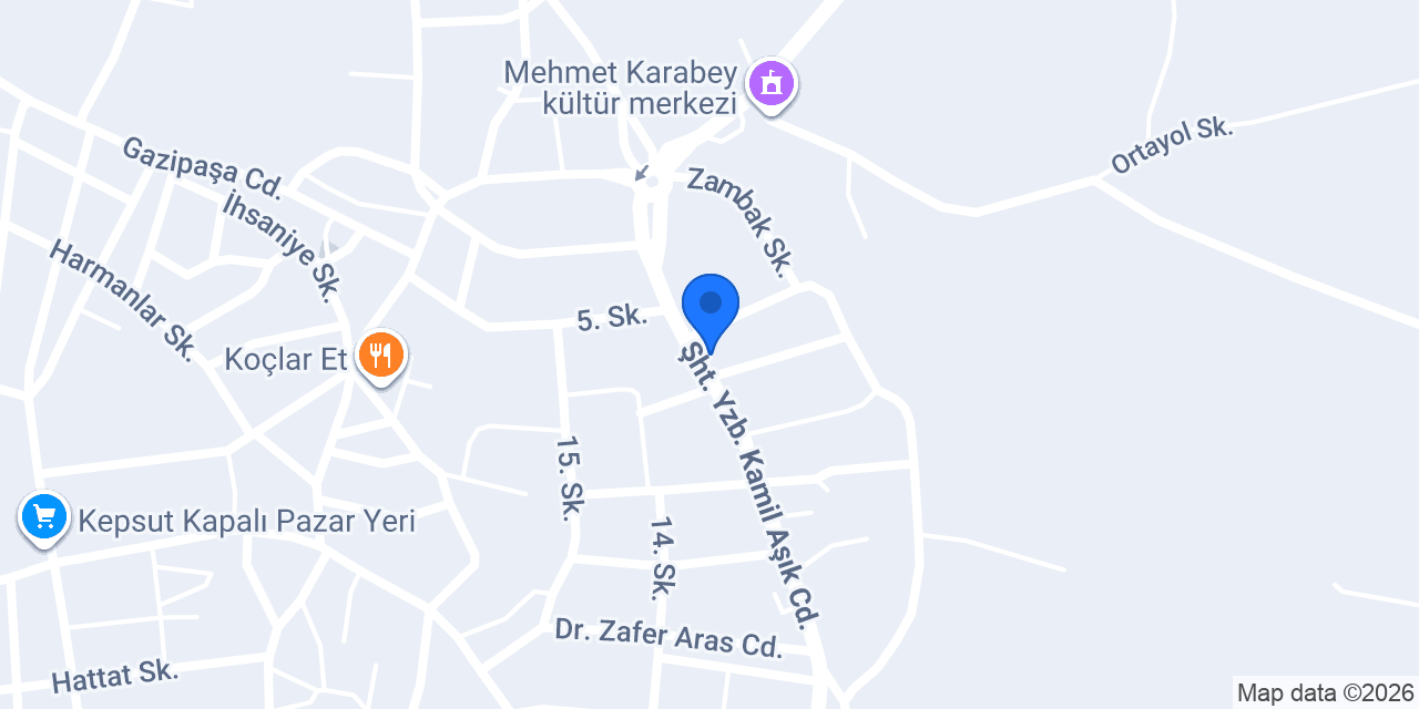 Yeni Akdeniz Eczanesi konumu