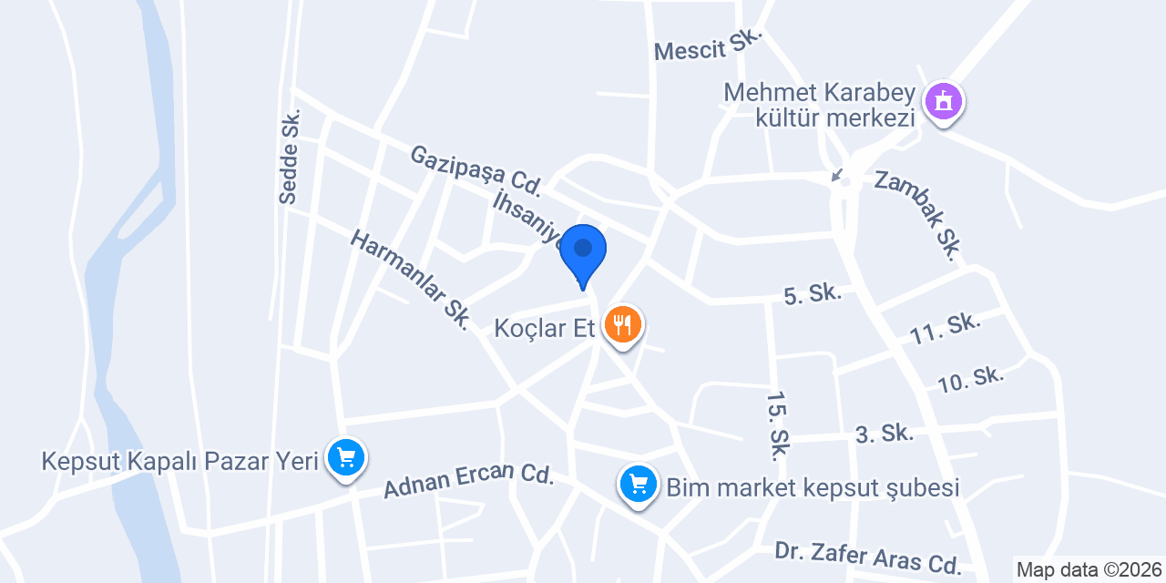 Aygaz Tüp Bayisi konumu