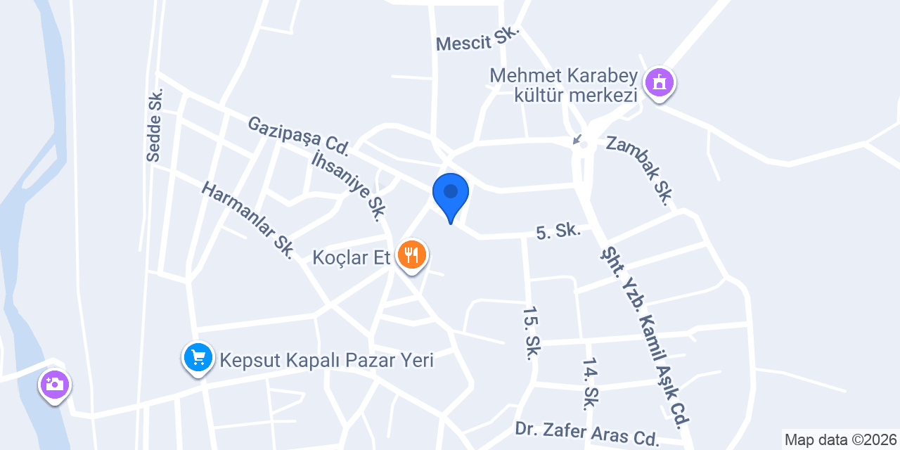 Yener Dondurmacı konumu