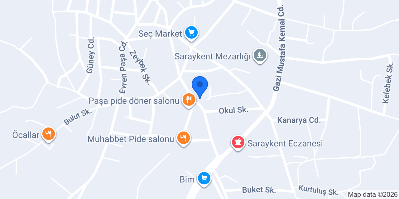 GÖREL KIRTASİYE konumu