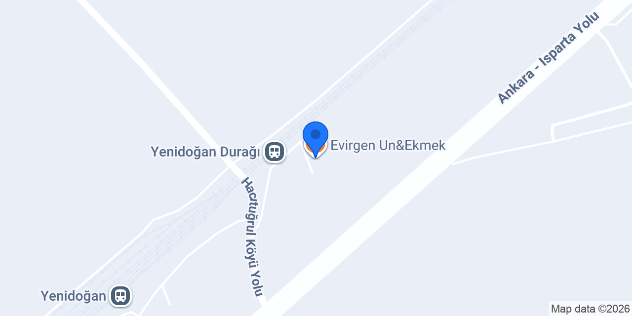Evirgen Un&Ekmek konumu