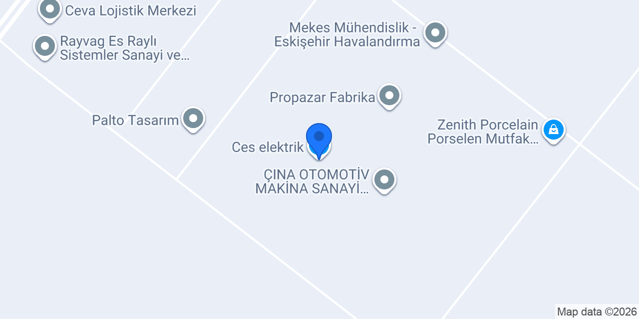 Ces elektrik konumu