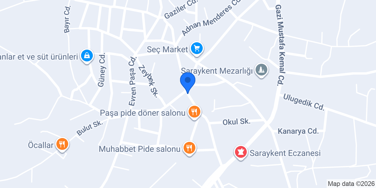 Meşeci Elektrik konumu