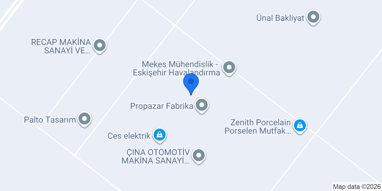 Bor Makine konumu