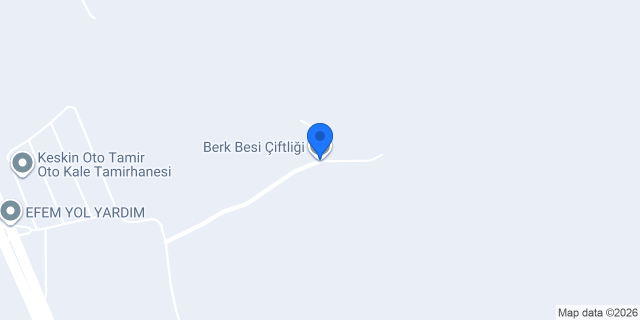 Berk Besi Çiftliği konumu