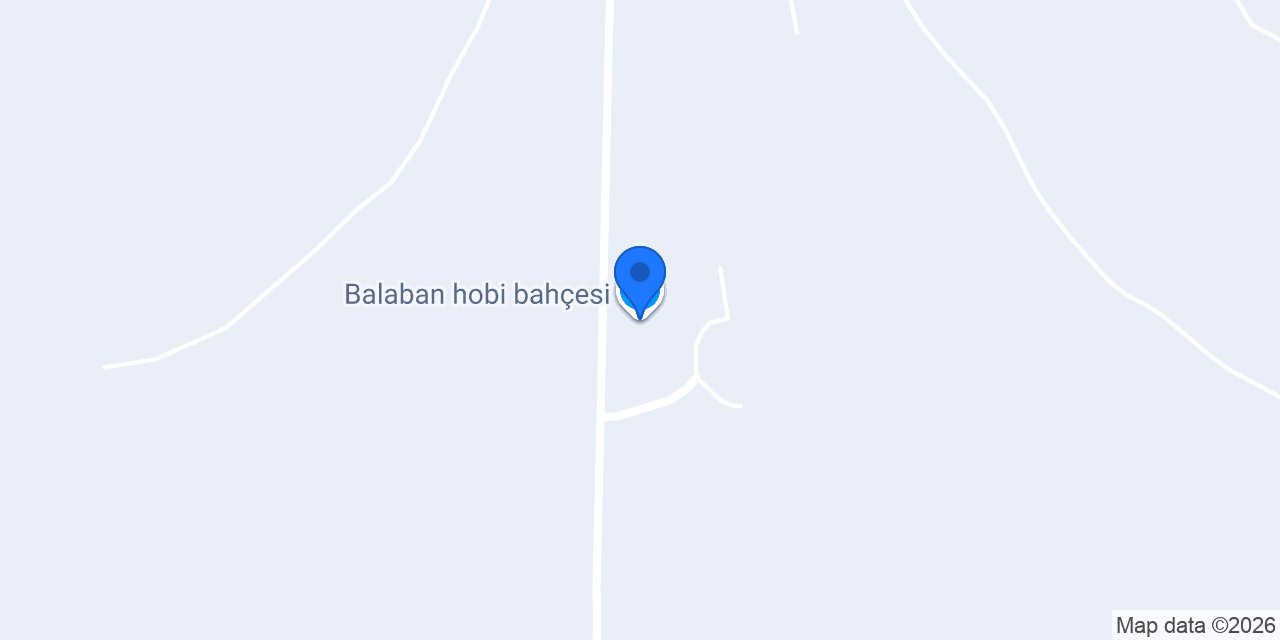 Balaban hobi bahçesi konumu