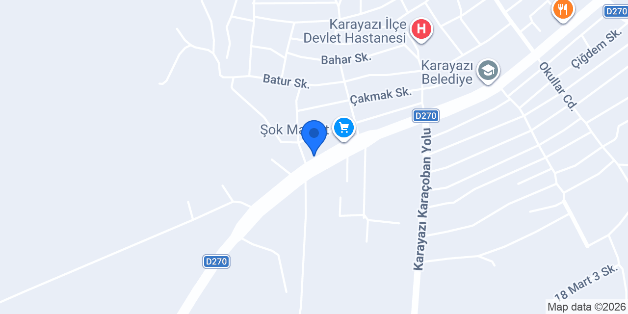 Acar ol İnşaat konumu