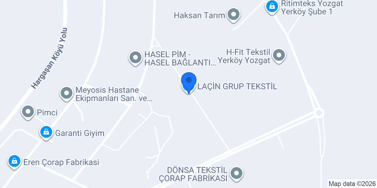 LAÇİN GRUP TEKSTİL konumu