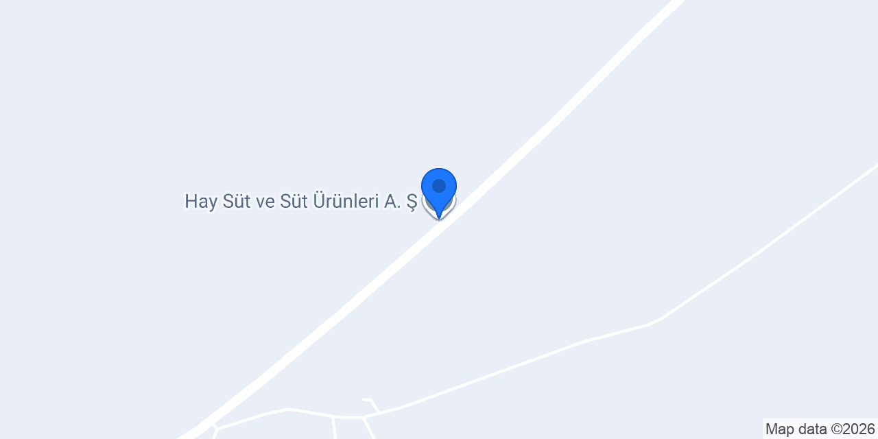 Hay Süt ve Süt Ürünleri A. Ş. konumu