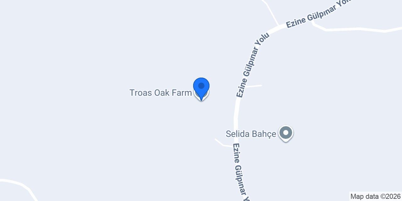 Troas Oak Farm konumu