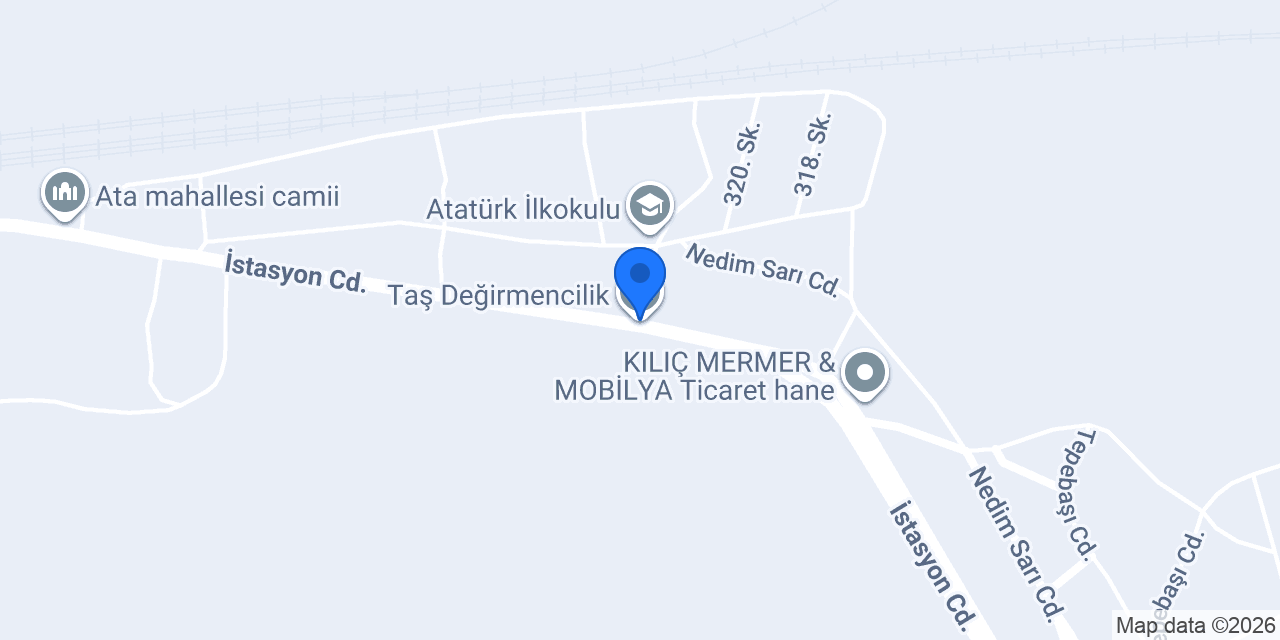 Taş Değirmencilik konumu