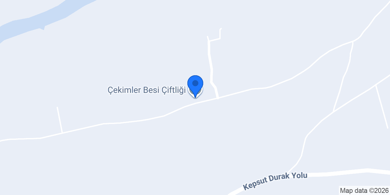 Çekimler Besi Çiftliği konumu