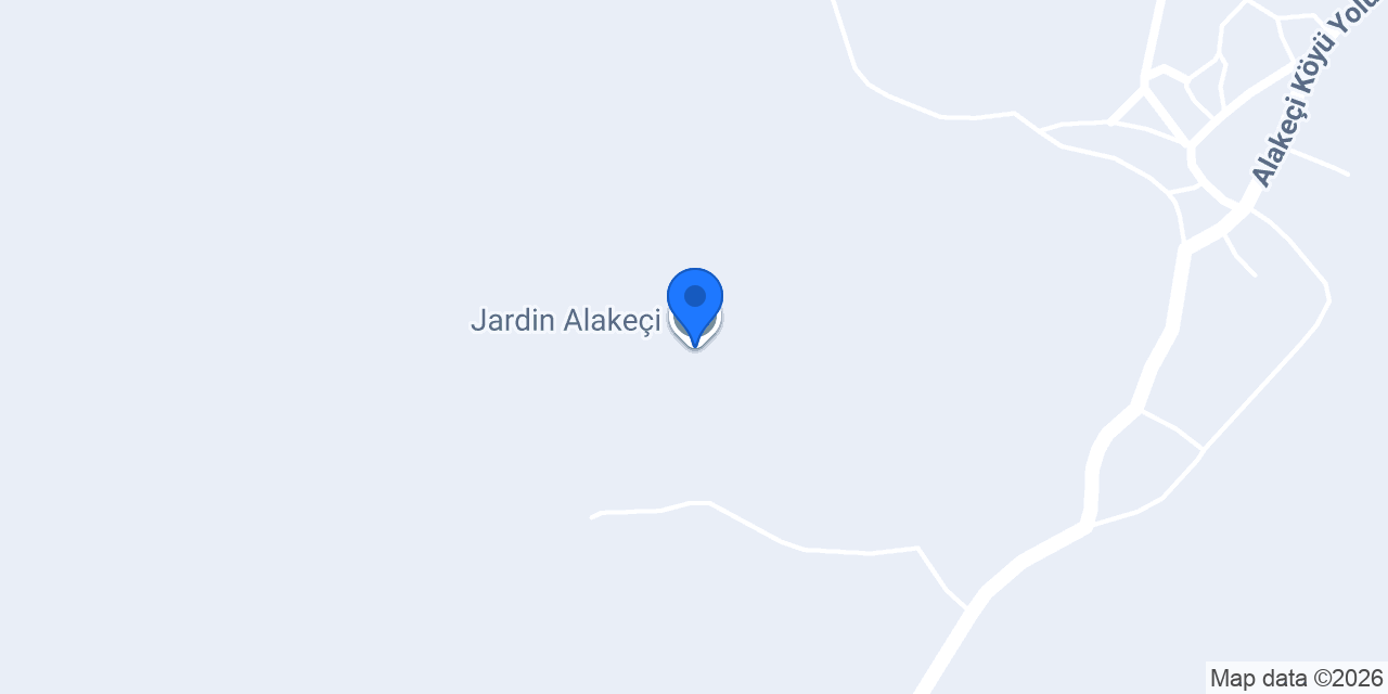 Jardin Alakeçi konumu