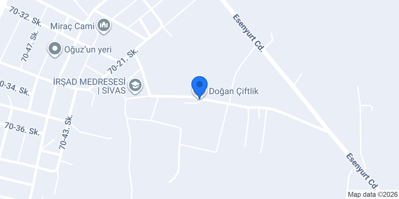Doğan Çiftlik konumu