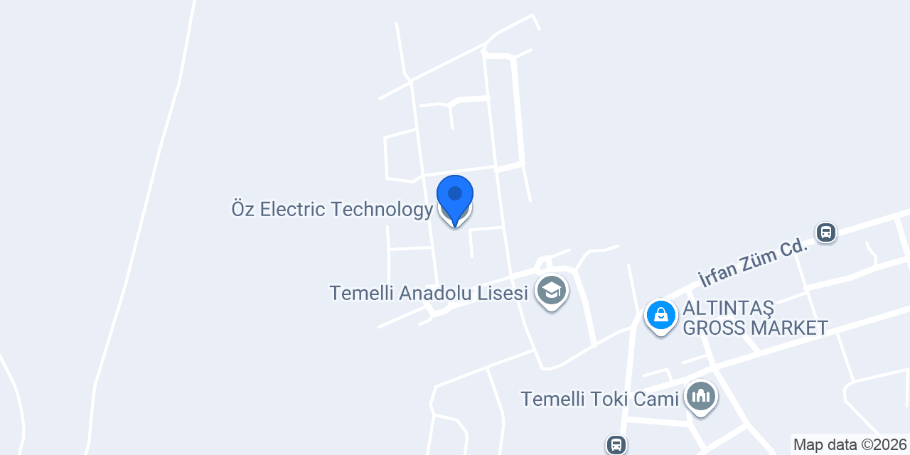Öz Electric Technology konumu