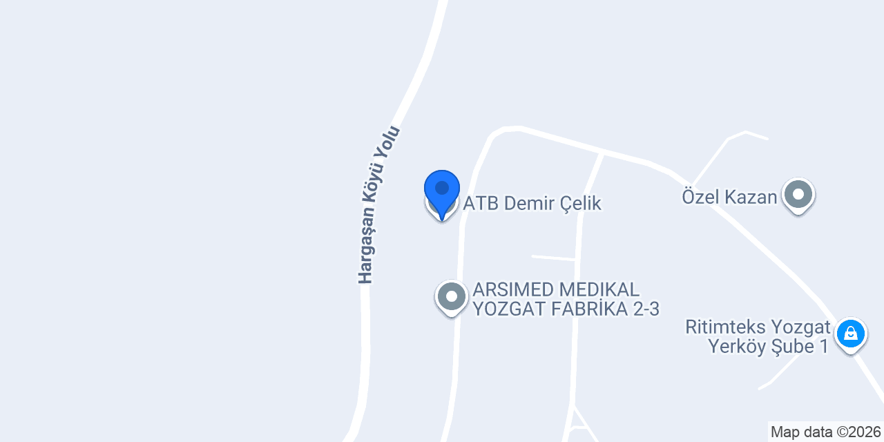 ATB Demir Çelik konumu