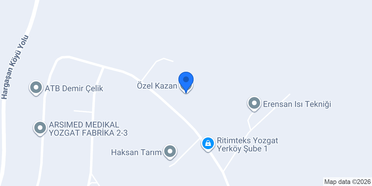 Özel Kazan konumu