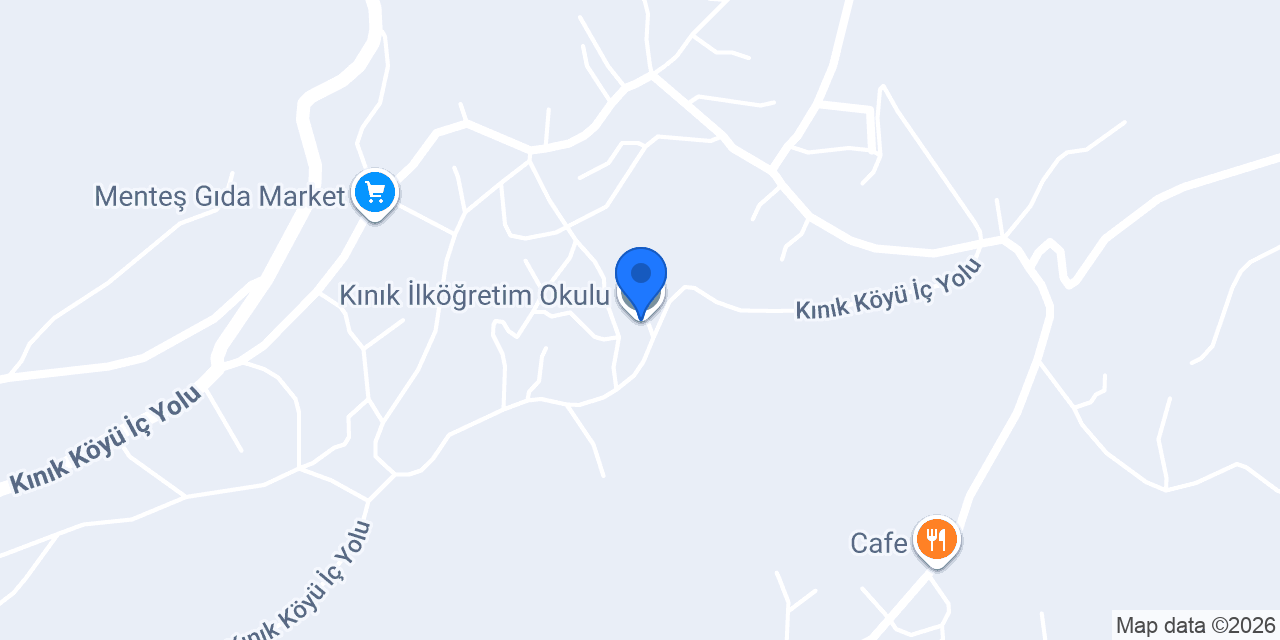Kınık İlköğretim Okulu konumu